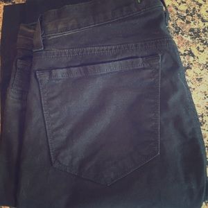 J brand black straight leg pants